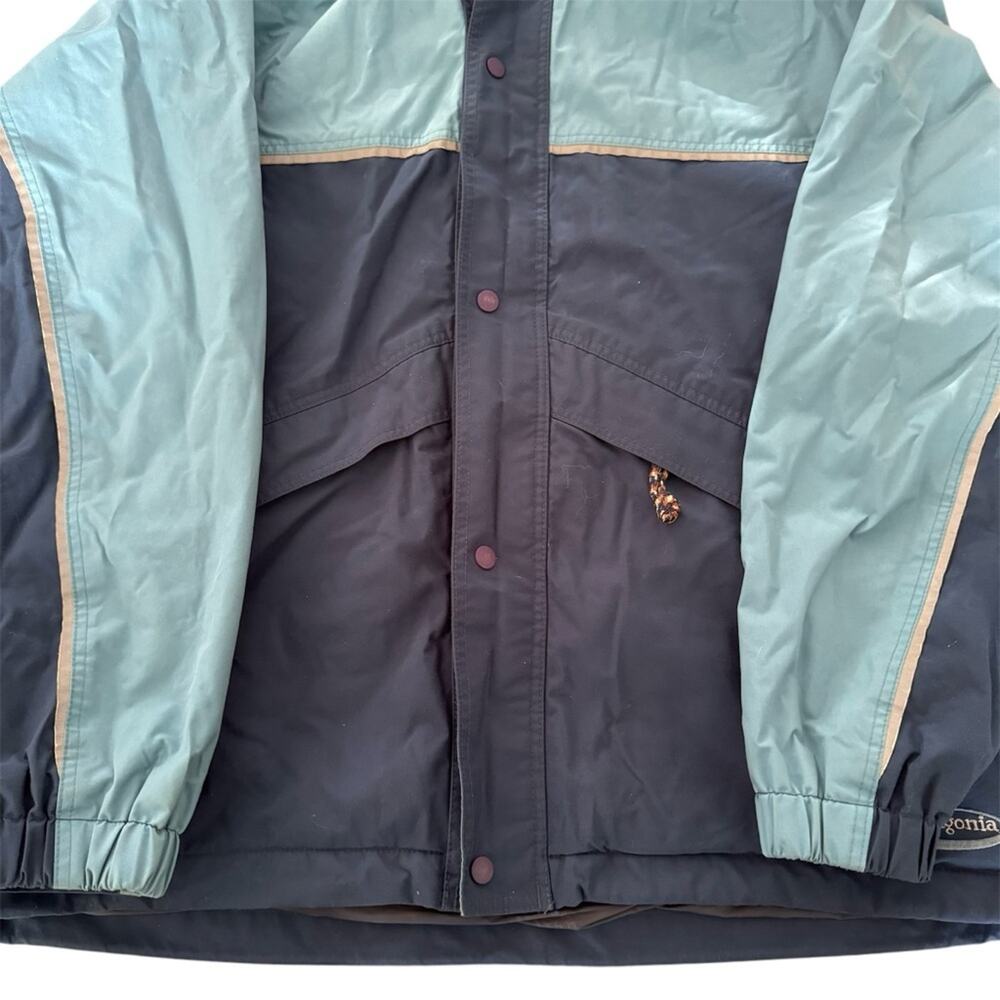 Vintage Patagonia Kids’ Jacket Fleece Lined Blue Size 12 - Picture 4 of 15